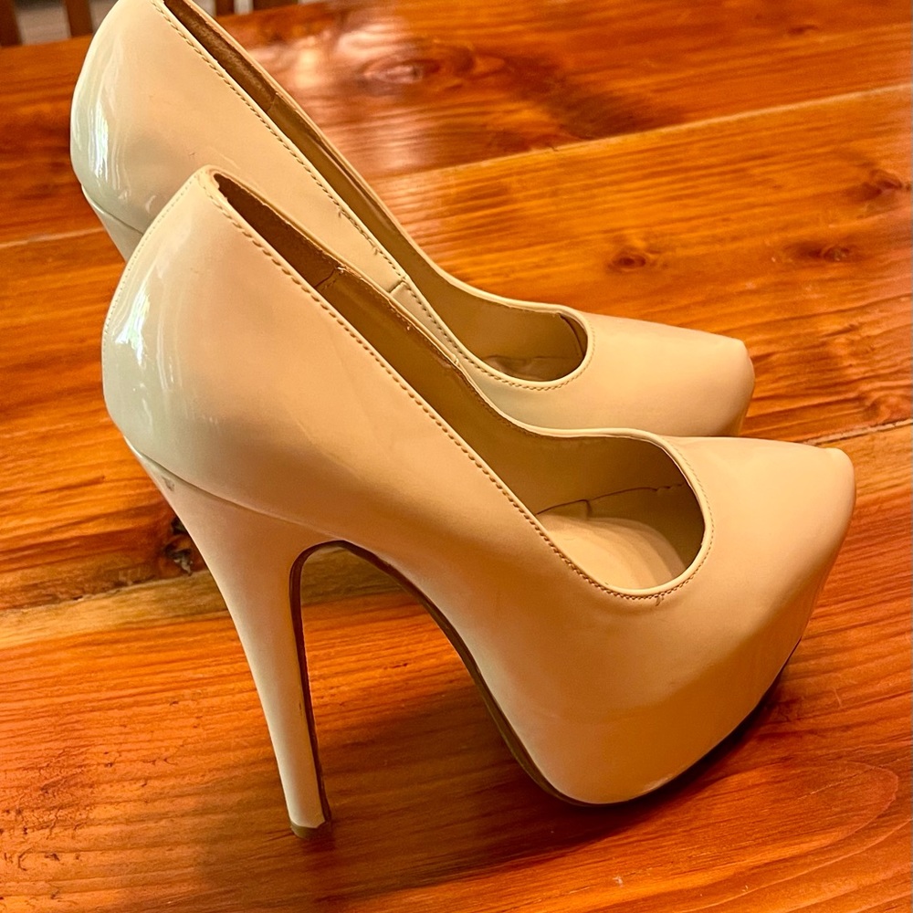 Women's Hidden Platform Stiletto High Heels Slip On Pumps